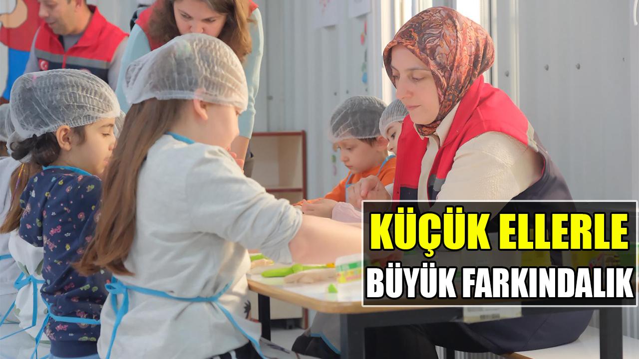 Küçük ellerle büyük farkındalık