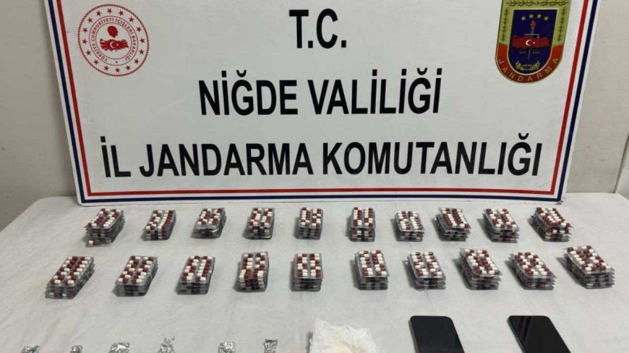 Niğde'de uyuşturucu operasyonunda 1 şüpheli yakalandı