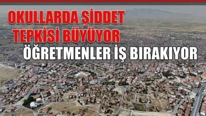 Okullarda şiddet tepkisi büyüyor