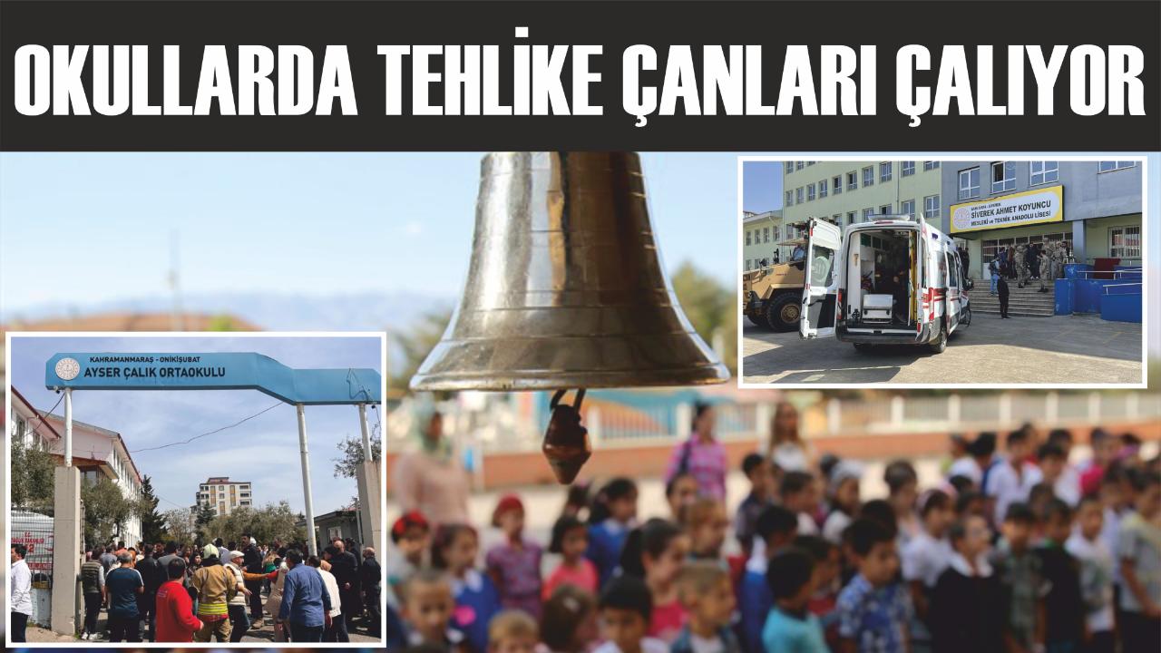 Okullarda tehlike çanları çalıyor