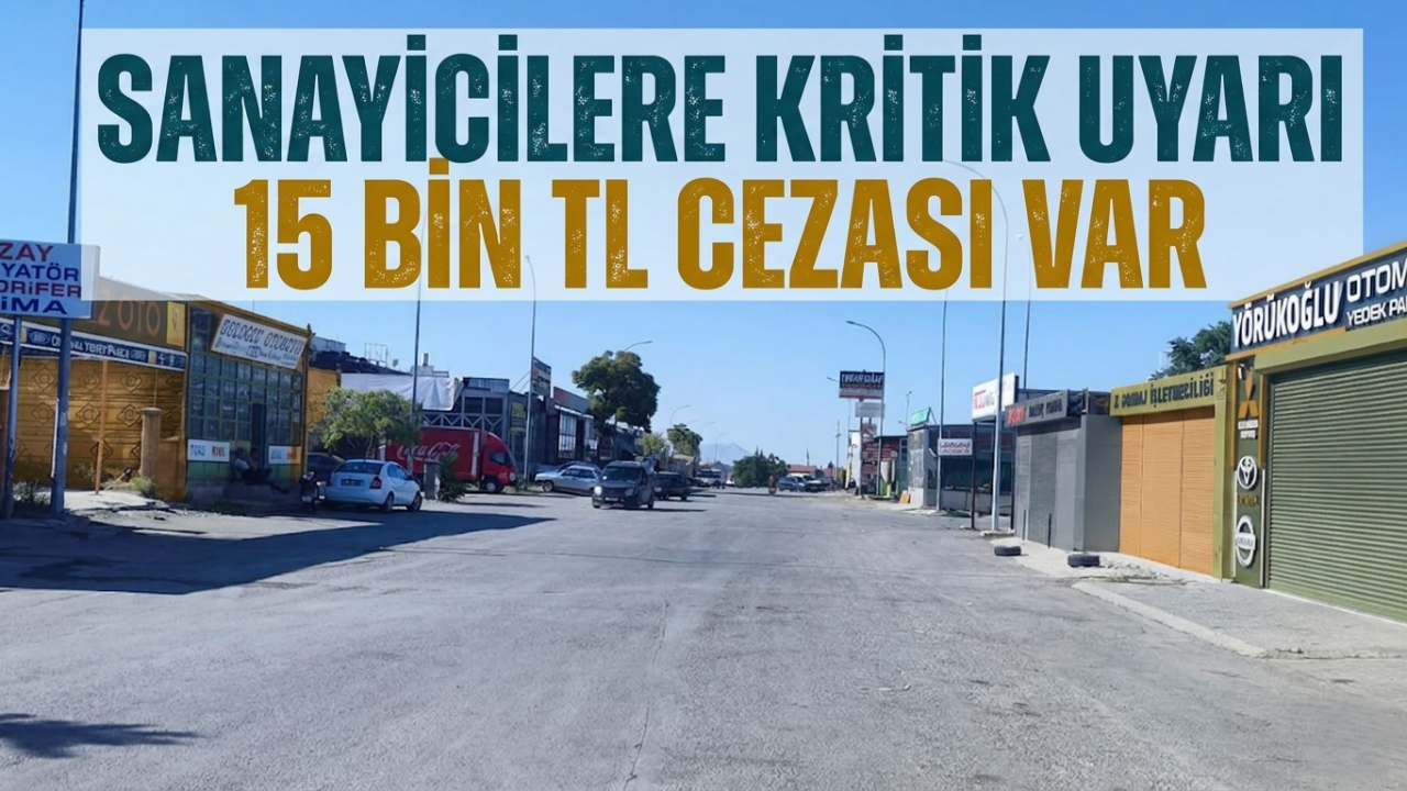 Sanayicilere kritik uyarı