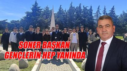 Soner başkan gençlerin hep yanında