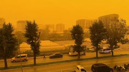 Toz fırtınalarına dikkat