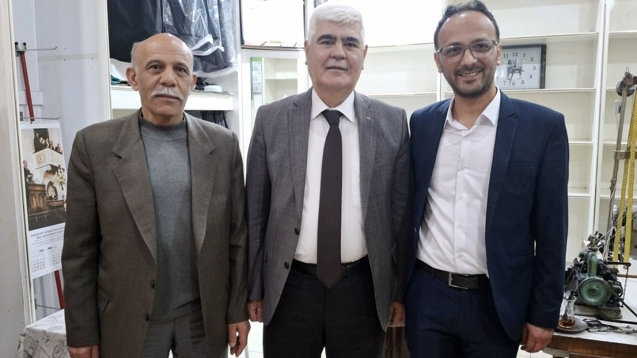 Türkiye Terziler Konfeksiyoncular ve Giyim Sanatkarları Federasyonu Başkanı Şen'den ziyaret