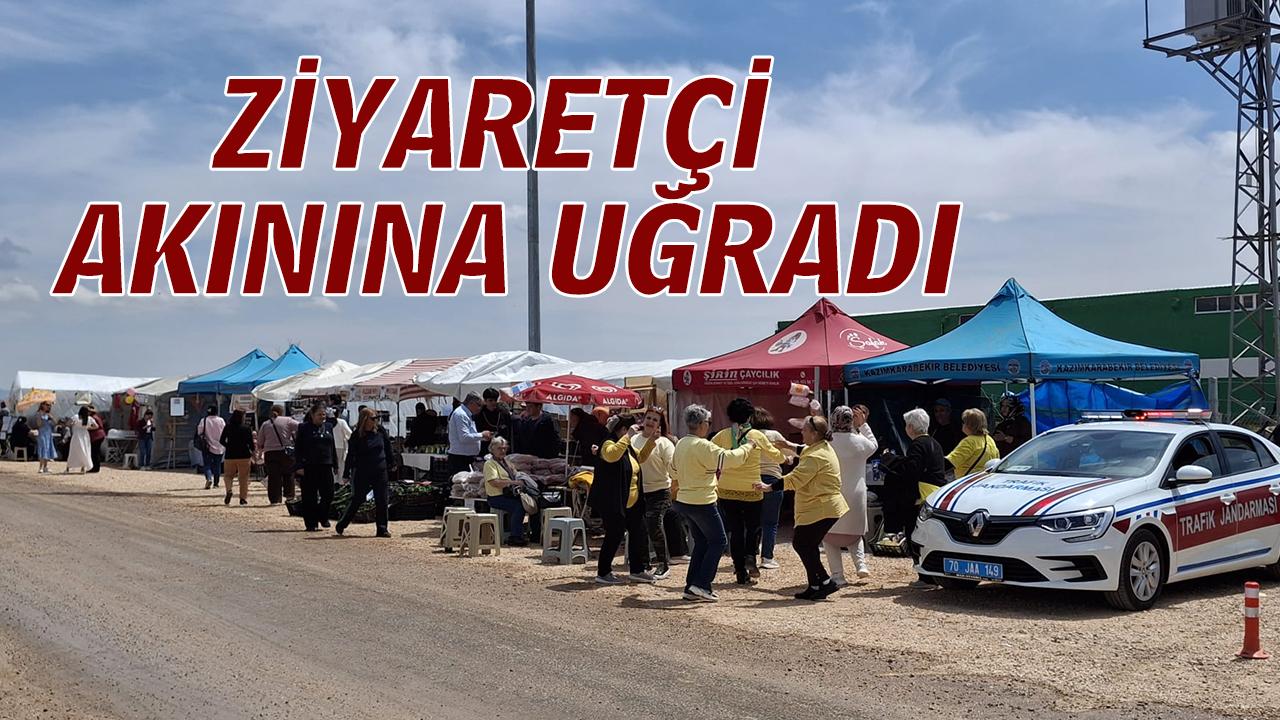 Ziyaretçi akınına uğradı