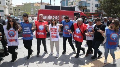 Kayseri ve çevre illerde 1 Mayıs Emek ve Dayanışma Günü kutlandı