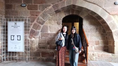 Japon turistler Nallıhan'daki iğne oyası müzesini ziyaret etti
