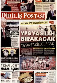 DİRİLİŞ POSTASI Gazete Manşeti