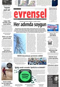 EVRENSEL Gazete Manşeti