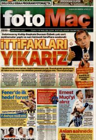 FOTOMAÇ Gazete Manşeti