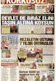 KORKUSUZ Gazete Manşeti