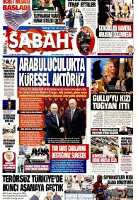 SABAH Gazete Manşeti